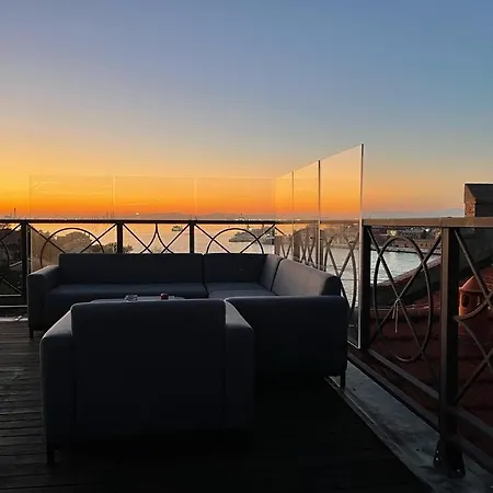 The Penthouse And Rooftop-terrace At Molino Stucky Venedig